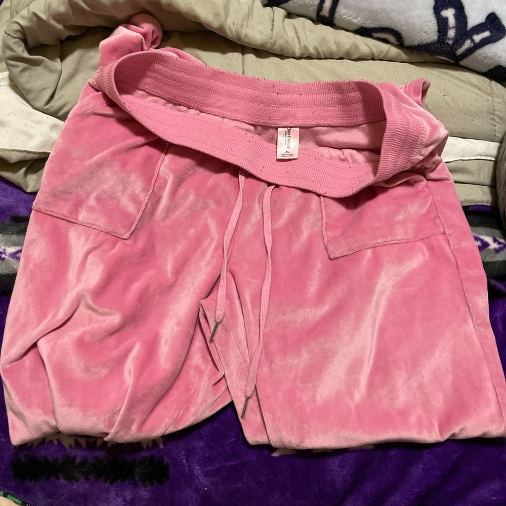 Juicy Couture Pink Velour Garment - Picture 1 of 5